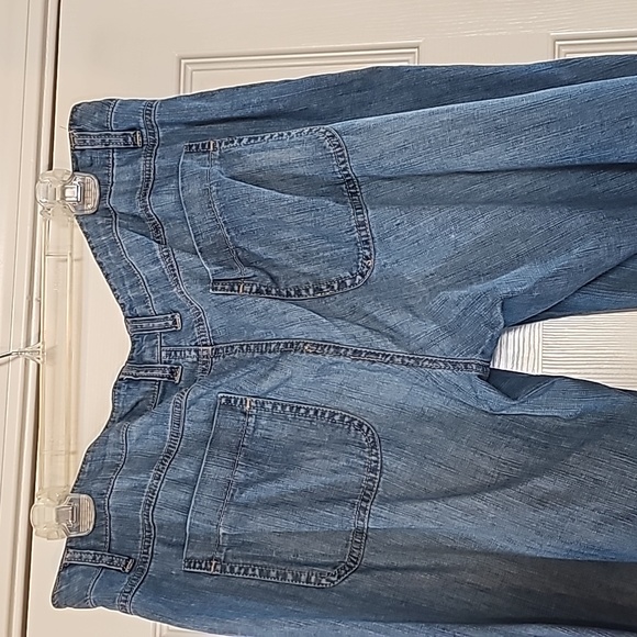 Womens LAZER JEANS. Shorts. Blue Demin. Size 15 - Picture 3 of 7